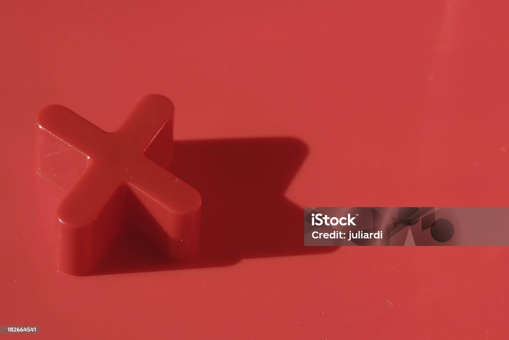 alphabet'X'in Roter Hintergrund - Lizenzfrei Buchstabe X Stock-Foto