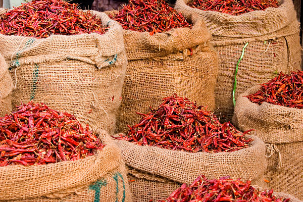 istock Bags full of chili 182664586