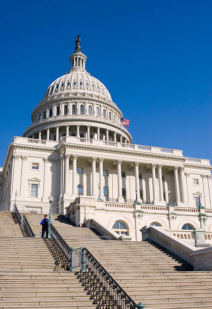 United States Capitol Building stock photo