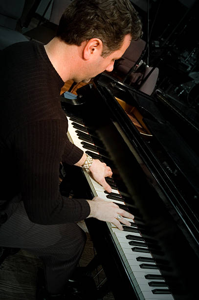 istock Pianist into His Music 182664901