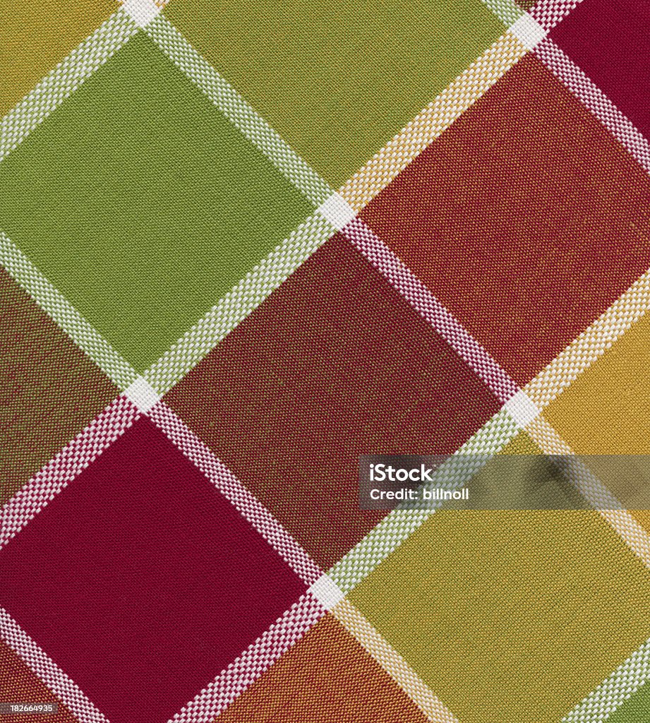 Tessuto scozzese multicolore - Foto stock royalty-free di A quadri