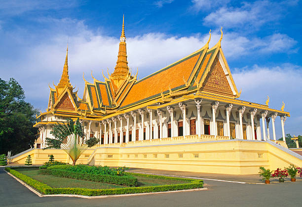 Preah Thineang Chan Chhaya Or Moonlight Pavilion At The Royal Palace In Phnom Penh, Cambodia