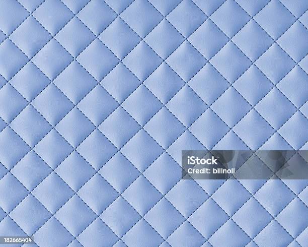 Stitched Light Blue Leather Stock Photo - Download Image Now - Leather, Light Blue, Backgrounds