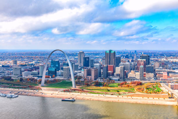 istock St. Louis Skyline Aerial 1826654828