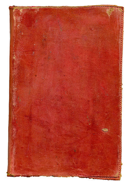 rosso copertina libro - book dust old retro revival foto e immagini stock