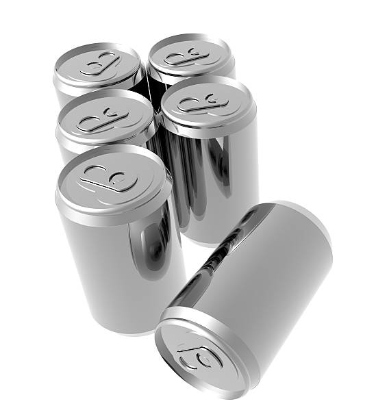 six pack de canettes d'aluminium - Photo