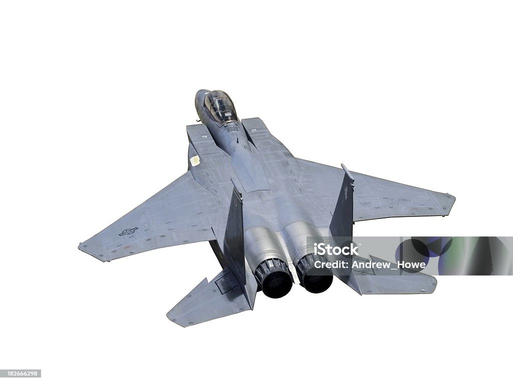 Avion F-15 USAF modèle (avec path - Photo de Aile d'avion libre de droits