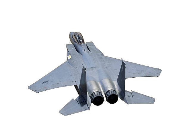 istock Aircraft F-15 USAF Model (with path) 182666298