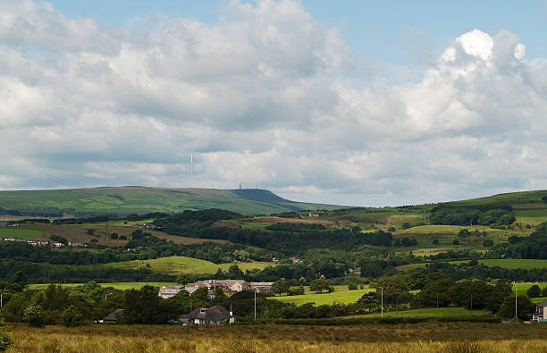 istock Winter Hill and Smithills Moor panorama 182666735