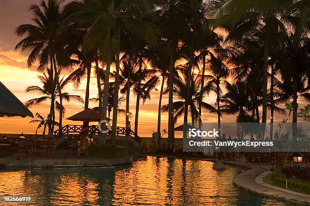 Tramonto A Manila Bay - Fotografie stock e altre immagini di Manila - Filippine - Manila - Filippine, Tramonto, Baia