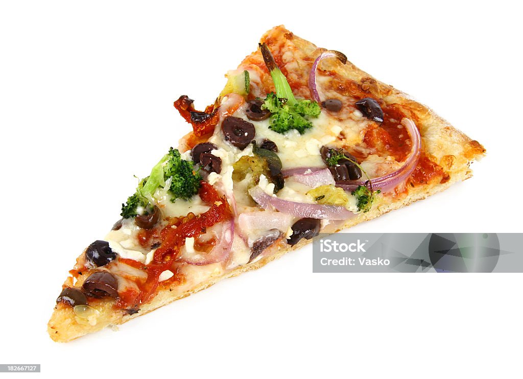 Mediterraneo Pizza - 04 - Foto stock royalty-free di Affamato