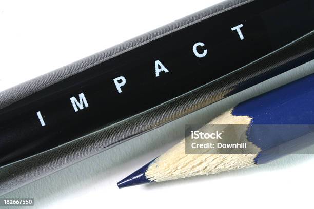 Lápiz De Impacto Foto de stock y más banco de imágenes de Impacto - Impacto, Una palabra, Creatividad