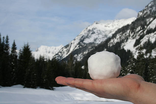istock Snowball in Palm of Hand 182667943