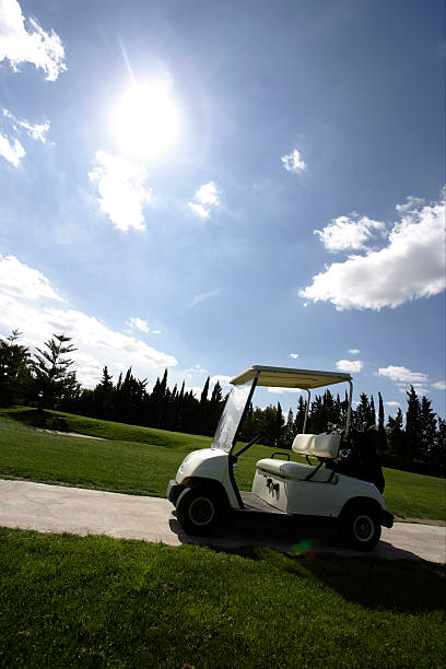 istock Golf Cart in the Sun 182668147