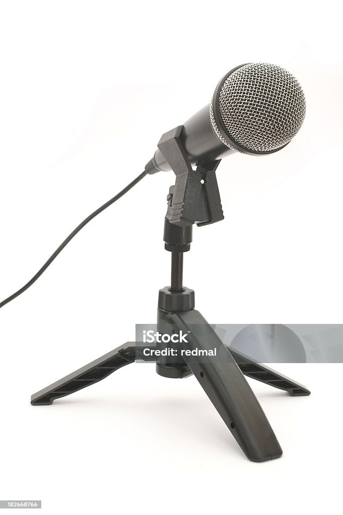 Bureau du microphone distant - Photo de Amateur libre de droits