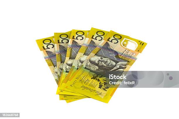 Australian 50 S - Fotografie stock e altre immagini di Australia - Australia, Cultura australiana, Simbolo del dollaro