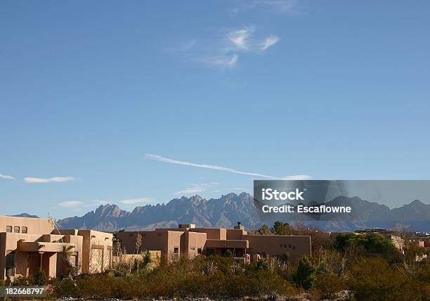 Southwest Subburban Wohnzimmer Stockfoto und mehr Bilder von New Mexico - New Mexico, Las Cruces - New Mexico, Wohnhaus