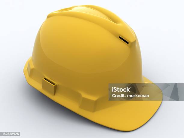 Helm Stockfoto und mehr Bilder von Gelb - Gelb, Helm, Schutz