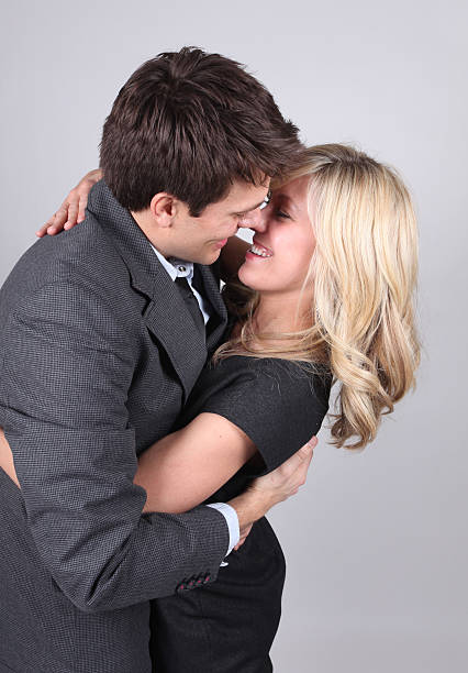 istock Business couple romancing 182669139