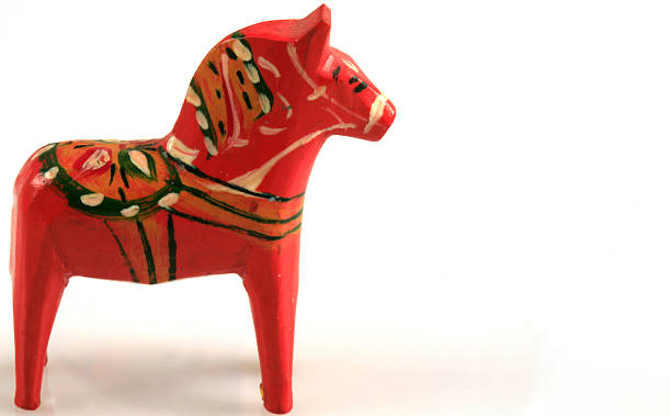 istock Horse made of wood 182669438