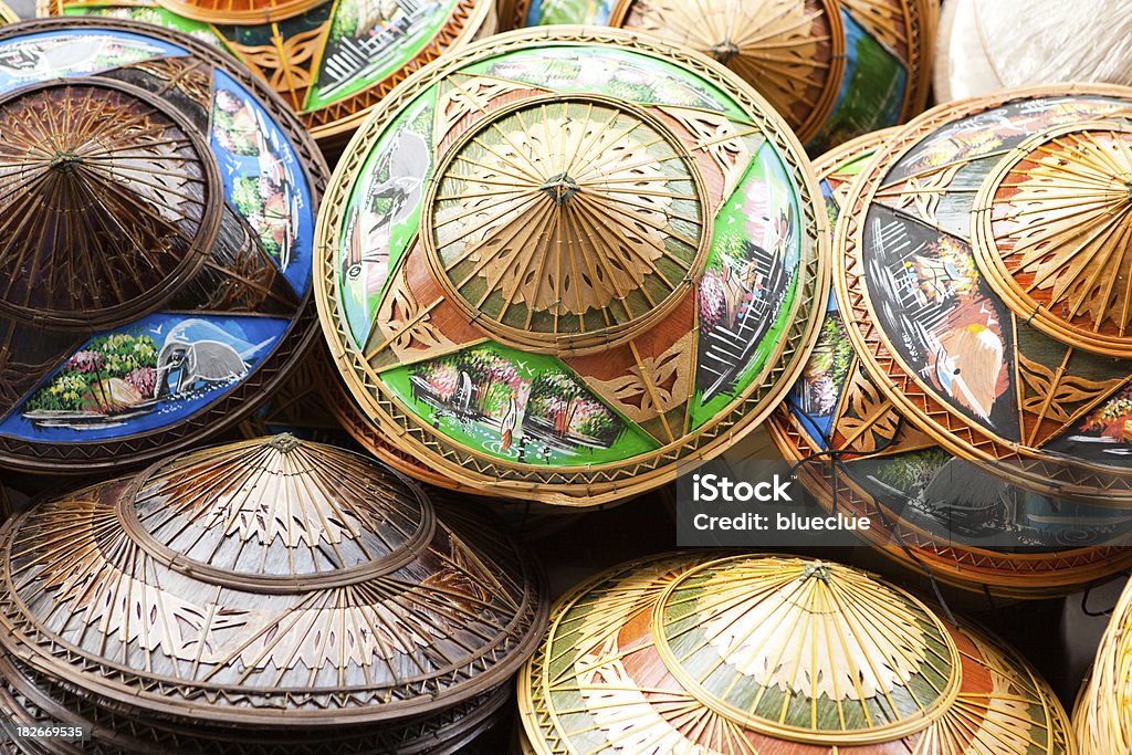 Asiatica cappelli - Foto stock royalty-free di Arti e mestieri