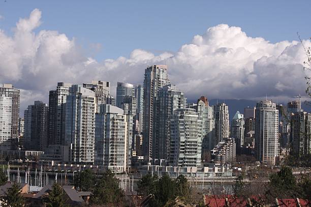 istock Vancouver's Yaletown High-Rises by Beach Crescent in Winter 182670035