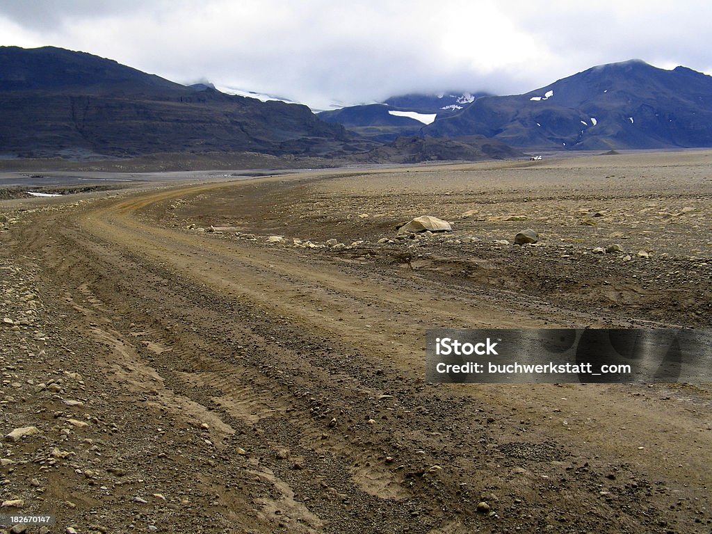 Islândia: Stony Highland via, n.o 2 - Royalty-free Abandonado Foto de stock