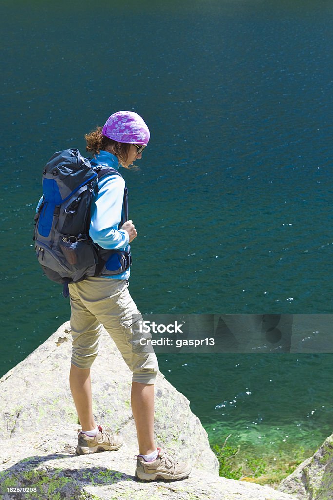 Caminhadas na montanha - Foto de stock de Adulto royalty-free