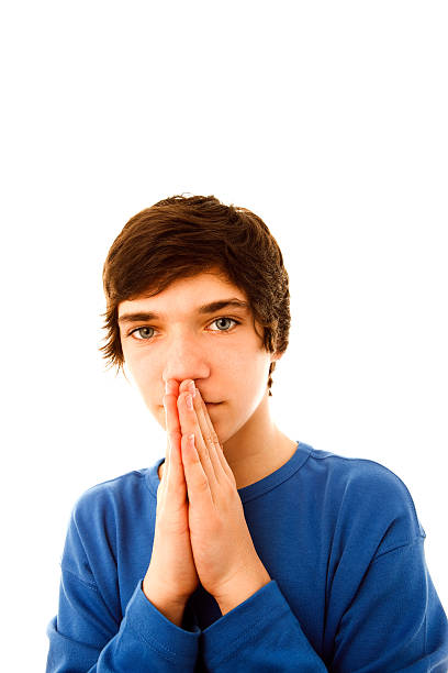 istock Thoughtful Teenage Boy, Studio Portrait 182670219