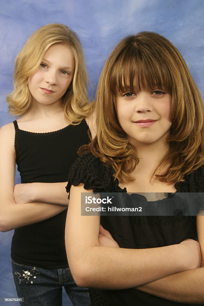 Filles avec Attitude - Photo de Adolescence libre de droits