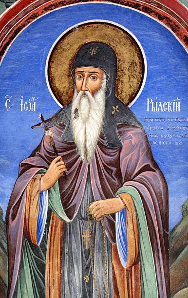 "St. John of Rila, icon of the Rila Monastery, BulgariaSimilar images:"