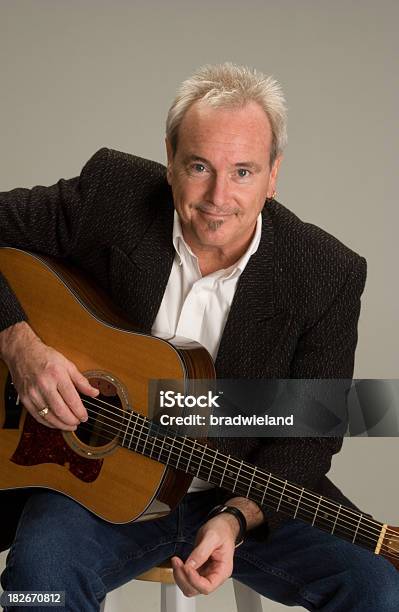 Guitar Mann 3 Stockfoto und mehr Bilder von Akkord - Akkord, Akustikgitarre, Alt