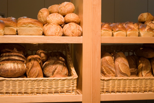 Loaves of real bread.