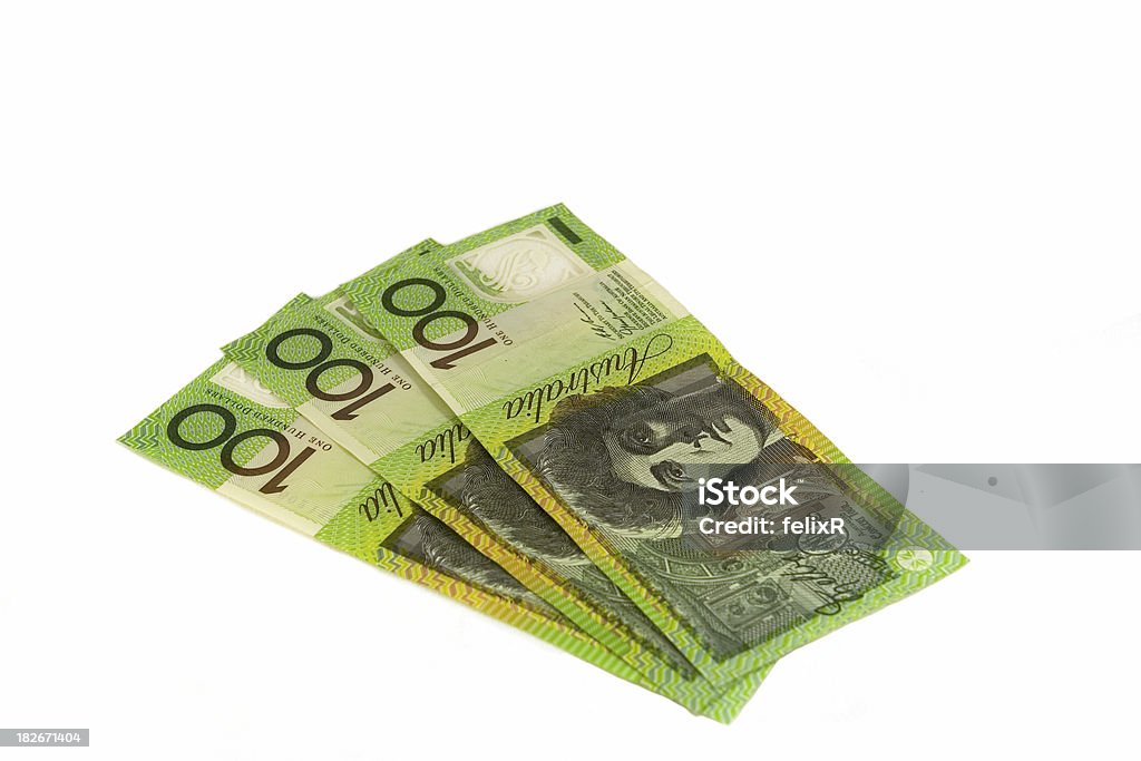 Australische 100's - Lizenzfrei Australische Währung Stock-Foto