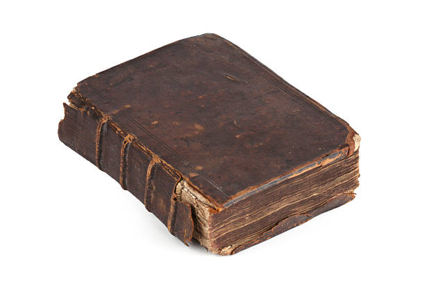 istock Antique book, isolated on white 182671552