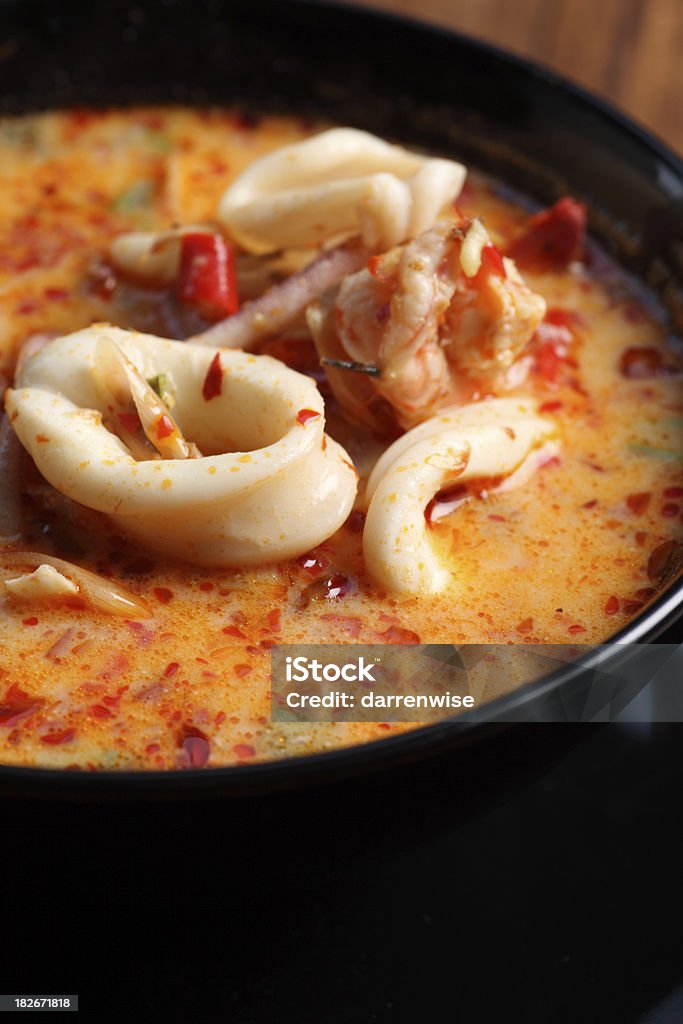 Soupe Tom Yum - Photo de Soupe Tom Yum libre de droits