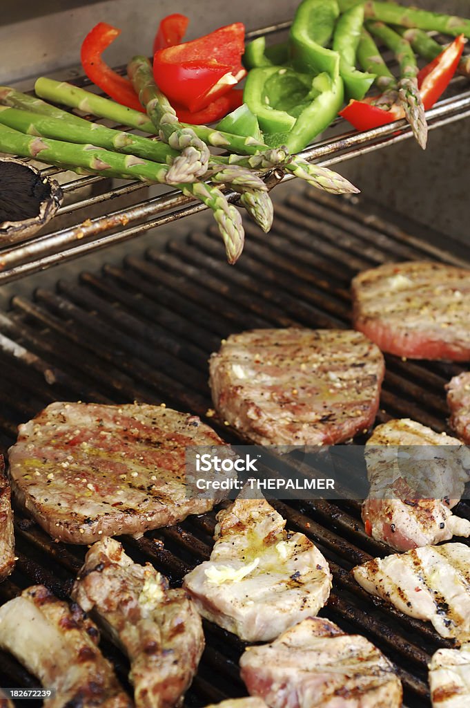 Grill fest - Foto stock royalty-free di A forma di blocco