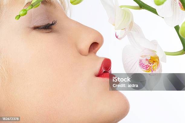 Orquídea Retrato - Fotografias de stock e mais imagens de Adulto - Adulto, Beleza, Beleza natural
