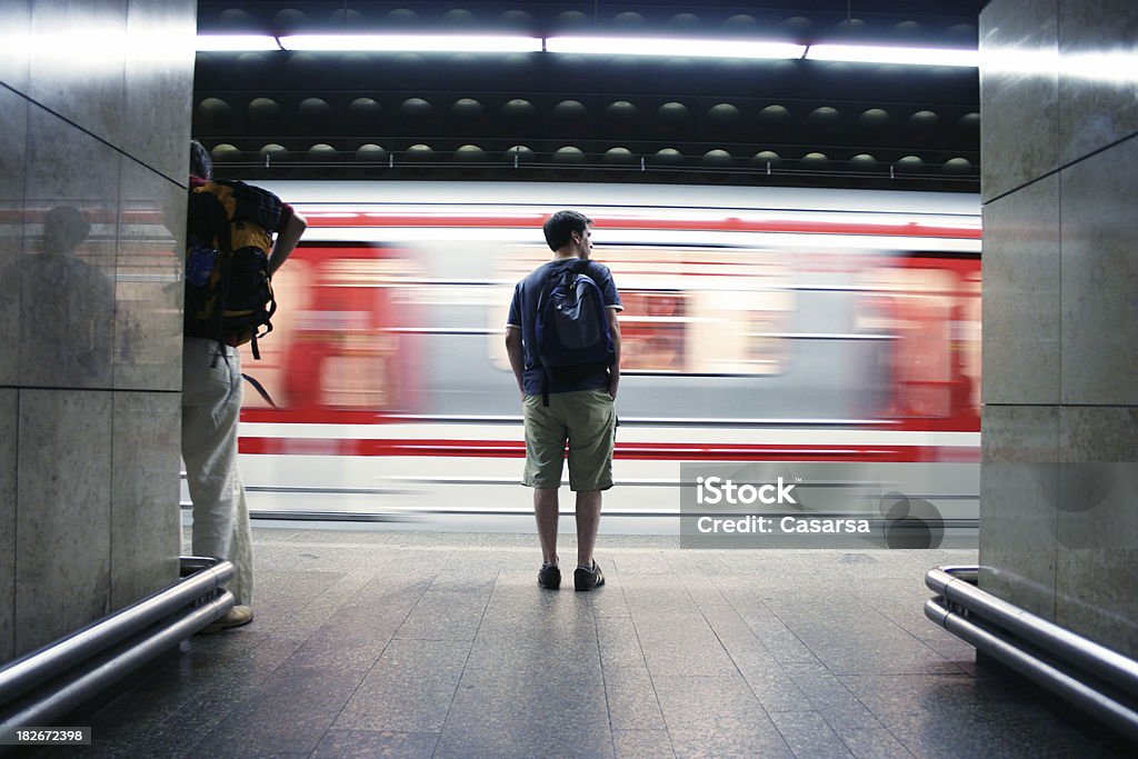 Metro 4 - Foto de stock de Praga libre de derechos