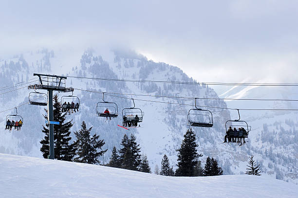 Ski Vacation stock photo