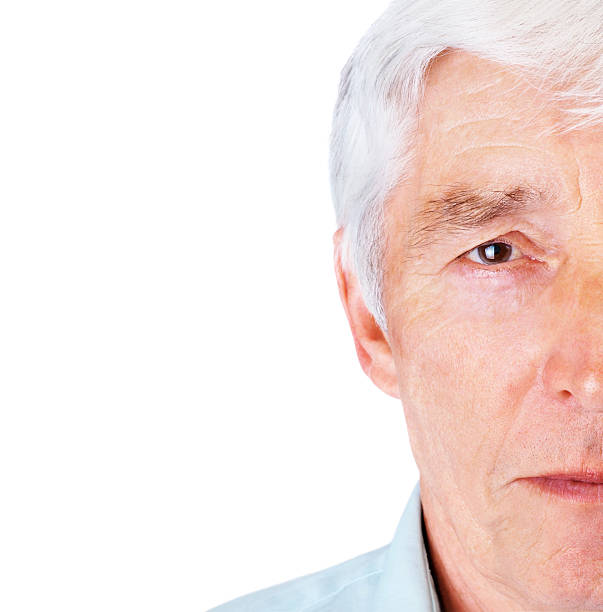 istock Cropped image of a confident senior man on white 182672677