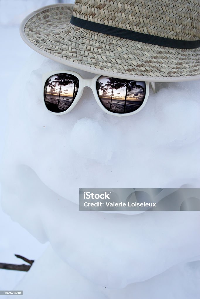 Muñeco de nieve de ensueño - Foto de stock de Accesorio para ojos libre de derechos
