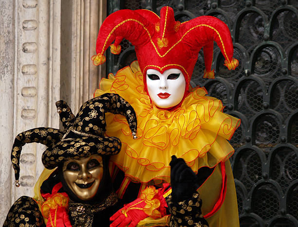 istock Two Jokers; Carnival in Venice. 182673688