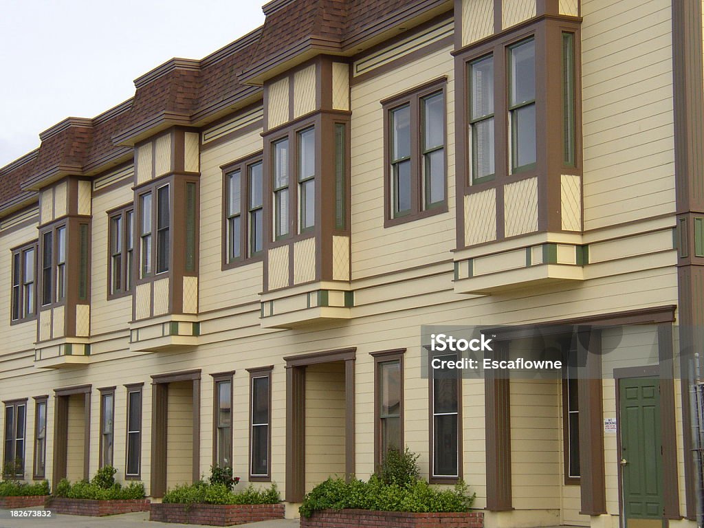 Apartamentos Fachada - Foto de stock de Piso - Residencia libre de derechos