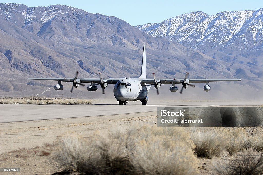 Cuerpo de Infantería de Marina C-130 - Foto de stock de Avión libre de derechos