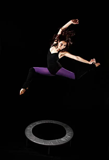 Photo of Dancer on Trampoline