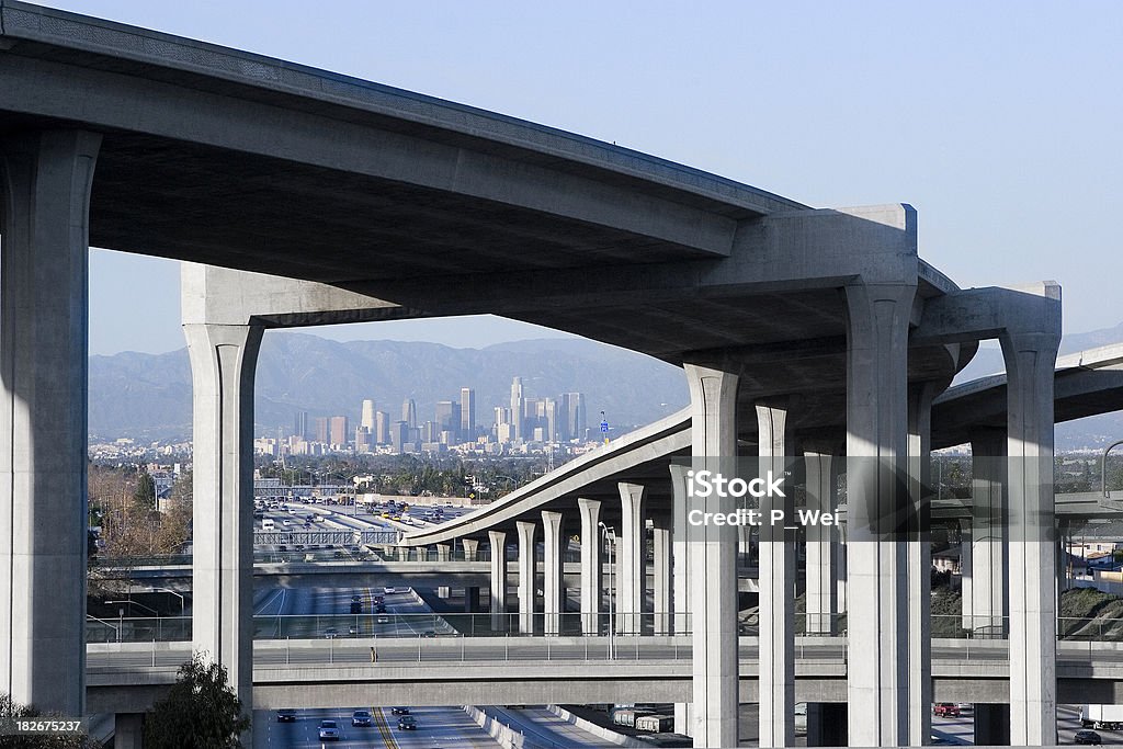 Los Angeles e 110 Freeway - Foto de stock de Animal royalty-free