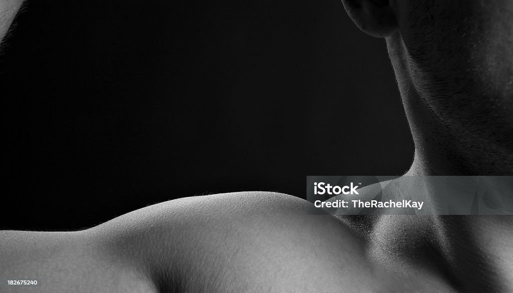 Человеческая Анатомия: На плечо - Стоковые фото Красота роялти-фри