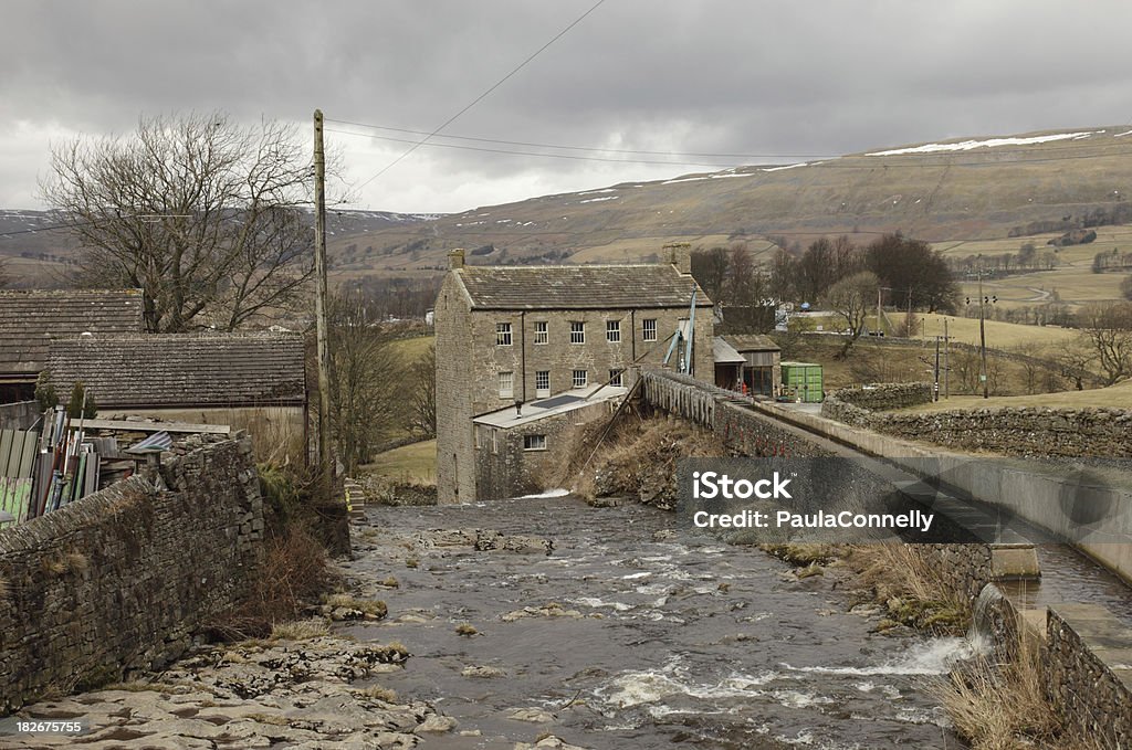 Gayle Mill, Wensleydale "Gayle Mill, near Hawes, Wensleydale in the Yorkshire Dales National Park, England.Visit my Yorkshire Lightbox for more images from around the county of Yorkshire." Architectural Feature Stock Photo