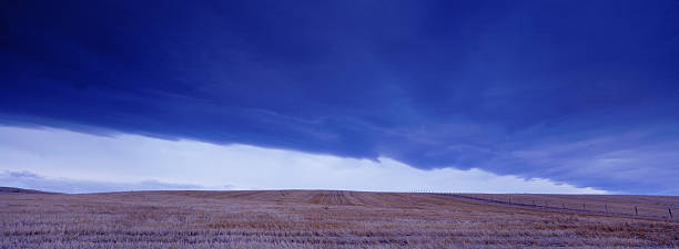 Dramatic Chinook Arch Dramatic Chinook Arch over a field in AlbertaMy Other Panoramics: chinook arch stock pictures, royalty-free photos & images